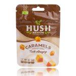 Hush Kratom Extract Infused Caramels -20mg per caramel 6 pieces per bag Taste Amazing