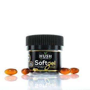 Hush Kratom Extract Liquid Soft Gels - XL 8ct or Regular Size 15ct