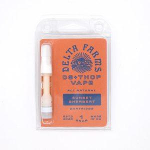 Delta Farms THC-P | Delta 8 THC | Delta 10 THC Blended Vape Cartridges - 1g