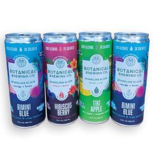Botanical Brewing Co Sparkling kratom Extract Canned Drinks