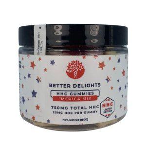 Creating Better Days HHC Infused Gummies - Limited Edition 4th Of July Star Shape