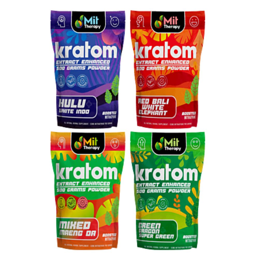 MIT Therapy Enhanced Kratom Powder Earth Grown Wellness