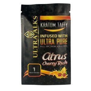 Ultra Alks Kratom Taffy Infused With Ultra Pure Full Spectrum Alkaloids