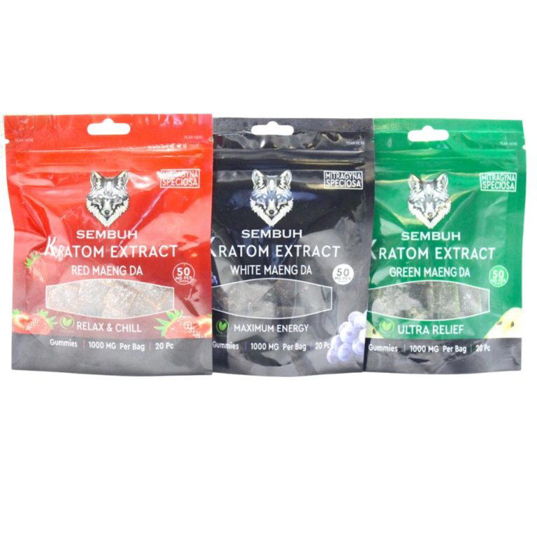 Sembuh Kratom Extract Gummies Earth Grown Wellness
