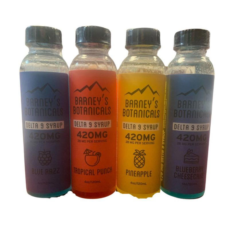 Barney's Botanicals Delta 9 Syrup 420mg Earth Grown Wellness