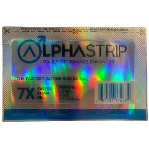 AlphaStrip Male Enhancement Sublingual Strip - ED Performance Enhancer