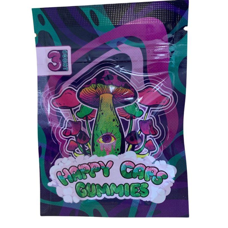 Happy Caps Amanita Muscaria Mushroom Extract Capsules - 500mg per Gummy