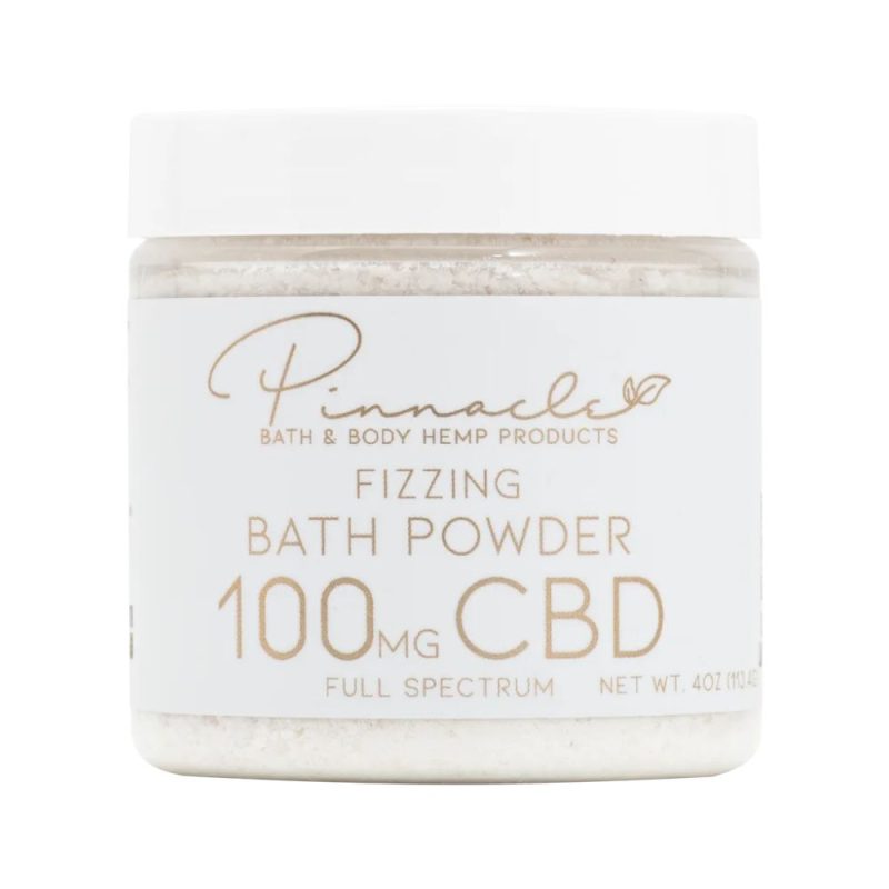 Pinnacle Hemp Fizzing Bath Powder Earth Grown Wellness