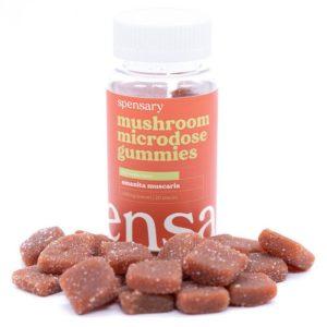 spensary amanita muscaria mushroom microdose gummies 350mg per piece 20 pieces 7000mg total