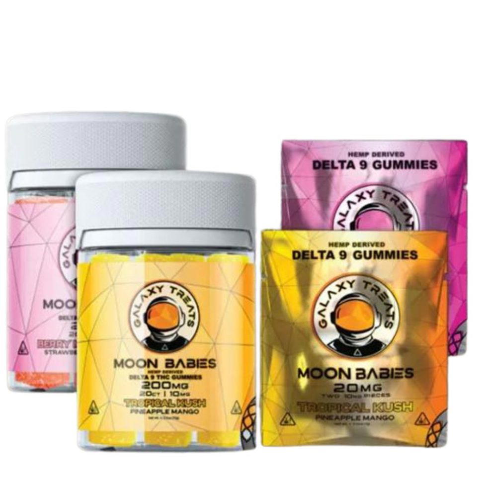 Galaxy Treats Moon Babies Delta 9 THC Gummies Earth Grown Wellness